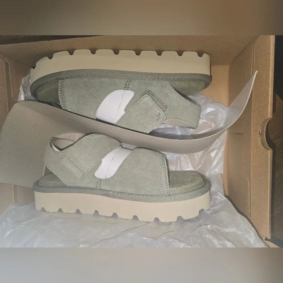 NEW Koolaburra By UGG Womens Tizz Sandals In Limewash Size 8 Fun - Picture 7 of 9